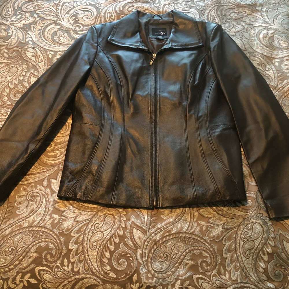 Leather jacket